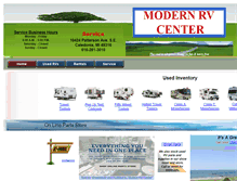 Tablet Screenshot of modernrv.com
